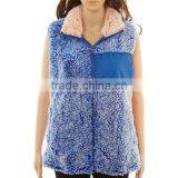 FACTORY Wholesale Hot Selling Woman Fleece Vests thumbnail-4