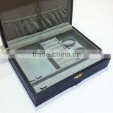 Black Leather Jewelry Showcase Collection thumbnail-2