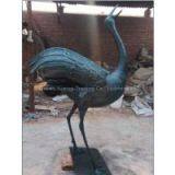 Color Variegated Porcelain Red-Crowned Crane,Graceful Art Porcelain Status,Home Decor Porcelain Arts & Crafts thumbnail-2