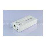 Universal 4000mAh HTC Portable Power Bank 5V ABS Dual Usb LED Light V8