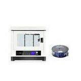 Portable White High Resolution 3D Printer Metal Frame Self Assembly