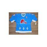 Quebec Nordiques #19 Joe Sakic CCM Blue NHL Jersey