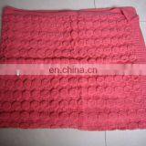 fashional pretty elegant warm soft cozy popular knit jacquard blanket