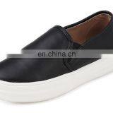 Wholesale Ladies Black Platform Shoes Genuine Leather High Heel Shoe thumbnail-2