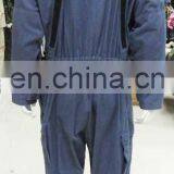 Hot Selling Classic Design Navy Blue 100% Cotton Professional Safety Coverall Workwear thumbnail-6