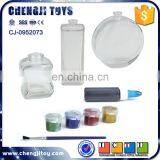 Educational Play Colorful Educational Glass Bottle Diy Painting Toys