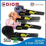 Wholesale OEM Digital Printing Acoustic Bass Real Leather Blank Guitar Strap thumbnail-2