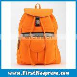 Black Promotional Gift Boys Neoprene Backpack thumbnail-5