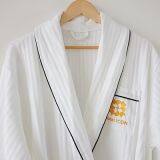 Professional High Quality White Waffle Bathrobe for Hotel