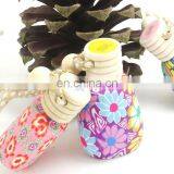 Multi Pockets Promotional Vent Clips Glass Bottle Car Air Freshener 3d thumbnail-2