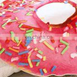 Hot Selling Funny 3D Printed Pink Donut Beach Towel Blanket 47Inch thumbnail-1