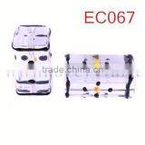 Colourful Trasparent Cuboid Shape Hand Painted Plastic DIY Beads thumbnail-1