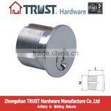 Solid Brass Mortise Round Cylinder Lock thumbnail-1