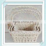Willow Basket/willow Baskets/wicker Basket thumbnail-1