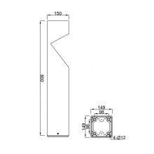 Led Bollard Lamp DLW-LED-048 thumbnail-3