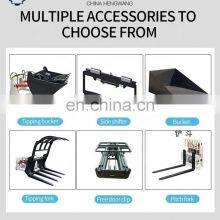 All Terrain Cheap Chinese Lifting Tire 4 Wheel 3 Ton Diesel Forklift Truck Farming Tractor With Forklift thumbnail-4