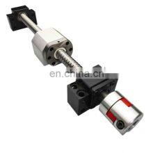 Factory Supply Top Quality C7 Precision SFU2505 Ball Screw Set With End Processing Suitable for BK20 BF20 thumbnail-5