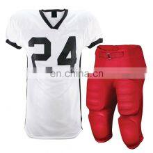 Best Quality Custom Design Your Own Pattern Sublimation Printing American Football Uniform,Team Name thumbnail-1