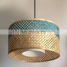 Hot Sale Bamboo Pendant Lamp Wicker Light Hanging Shade Handmade Minimal Bohemian Woven Ceiling High Quality Vietnam Supplier thumbnail-4