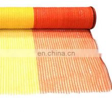 orange HDPE Barrier fence safety net for construction site