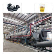 DOING Newest Technology Continuous Tire Plastic Pyrolysis Machine Automatic Tyre to Fuel Oil Recycling Pyrolysis Plant thumbnail-2