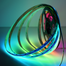 24 Volt Side Lighting LC8806S Breakpoint Resume COB RGB LED Strip Lights Decoration Party 5 M RGB LED Strip Light thumbnail-3