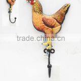 New Design Embossed Cock Shape Metal Hook thumbnail-1