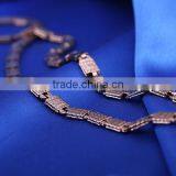 Manufacturer Direct Sale New Arrival Coffee Gold Plated Chunky Choker Statement Chain Necklace thumbnail-5