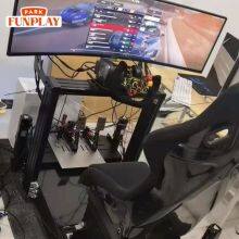 Professional Full Motion VR F1 Racing Simulator Cockpit 6-Axis Direct Drive System With GT Racing Steam Multiplayer Mode Ultimate Home Experience thumbnail-5