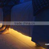 1.5m Flexible Smd Led Strip Warm White Motion Infrared Sensor Activated Bedlight Sleeping Led Strip Kit thumbnail-3