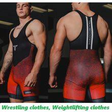 Wrestling Clothes, Weightlifting Clothes, Fan Jerseys, Fighting Clothes, Track and Field Clothes thumbnail-5