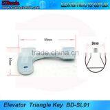 Elevator Door Parts Selcom Door Triangular Key BD-SL01 thumbnail-1