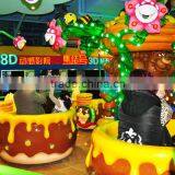 Bear and Honey, Coffee Cup, Turning Cup, Indoor Amusement Park, Cheap Kids Rides thumbnail-1