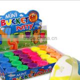 shenzhen Promotional Mini bucket slime putty joking toys