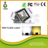 Shenzhen Led 90lm/w 30w Ip65 Led Flood Light