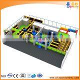 CHINA Famous Manufacturer Indoor Soft Trampoline Used Playground thumbnail-1