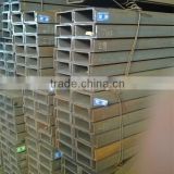 A36 SS400 Q235 steel u channel bar for construction
