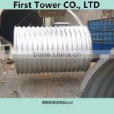 Hot Dip Galvanized Corrugated Steel Drain Pipe thumbnail-1