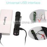 Good Quality Aluminum Durable USB Flashlight A2 thumbnail-5