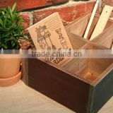 multiple antique wooden storage box ,planter box