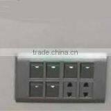Middle East Switch S0914 6gang and Double 4sockets Wall Switch thumbnail-1