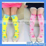 HOGIFT Candy-colored Polka Dots Childrens Stocking,child Cotton Knee-high Socks,baby Dress Stockings thumbnail-2