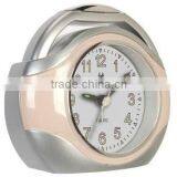 Analog Sweep Snooze Alarm Desk Clock With Light