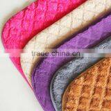 Bathroom Door Mat Polyester Bathroom Mat Super Soft Room Mat With Anti-slip Base thumbnail-1
