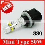 Front 50W Miniature Fog Light Auto Parts PW24 12V dc Led Light Bulbs thumbnail-3