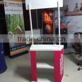 EZ 2016 Fashion New Style Fabric Graphic Economic and Easy Assemable PVC Promotion Table thumbnail-2