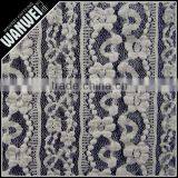 7 Discount High Quality New Design Guipure Jacquard Lace Fabric for Ladies' Dress 3130