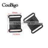 5/8" Webbing Black Plastic Safty Breakaway Buckle For Cat Dog Collar Straps #FLC068-B