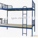 bunk bed for adult /two floor metal bed in white