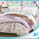 twin queen king size soft polyester cotton micro fiber comforter/patchwork goose down blanket